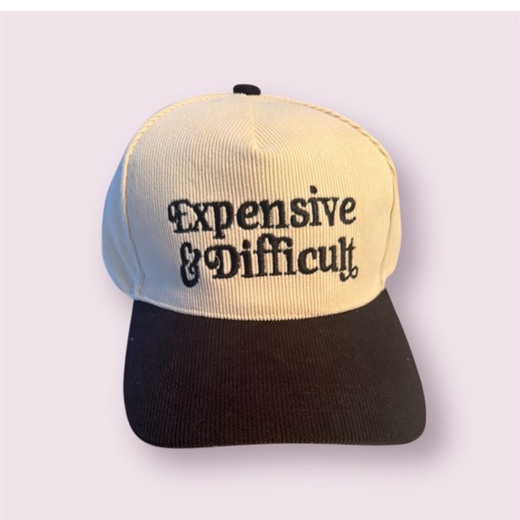 None Accessories - New and Unworn Black and White hat